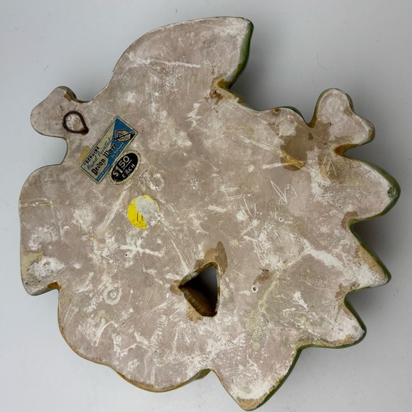 Beautiful 1950s chalkware assorted fruits wall hanging from Devon Ware - Picture 6 of 9